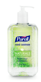 Purell Advanced Hand Sanitizer Gel, Naturals, 24 oz Pump Bottle (Adult)