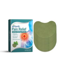 Ximonth Herbal Setting Plaster, Ease Shoulder And Neck Pain Shoulder Muscle Swelling Sore Shoulder And Neck Care Wormwood Patch
