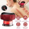 Electric Cupping Therapy Massager Electric Back Scraping Machine Vacuum Therapy Cupping Therapy Device with 12 Levels Temperature and Suction