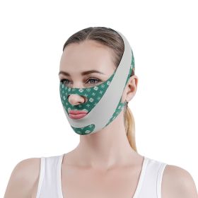 V-Line Lifting Mask Double Chin ReducerReusable With High-Elastic Fit, For SkinTightening, Firming Sagging Skin And Slimmingfor Men And Women Fac (Color: Green)